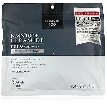 Amazon | Make.iN NMN 100 + CERAMIDE モイスト フェイスマスク